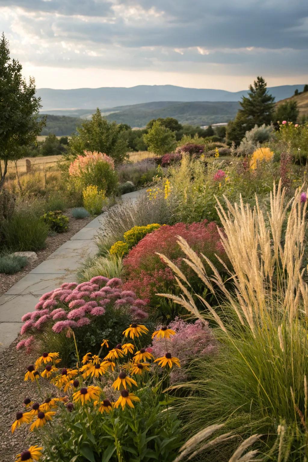 Indigenous flora flourishes in Colorado’s climate, imbuing vibrant hues into your garden.