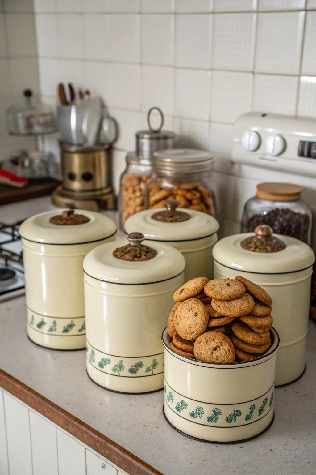 Achieve a sense of unity through the use of themed confection receptacles.
