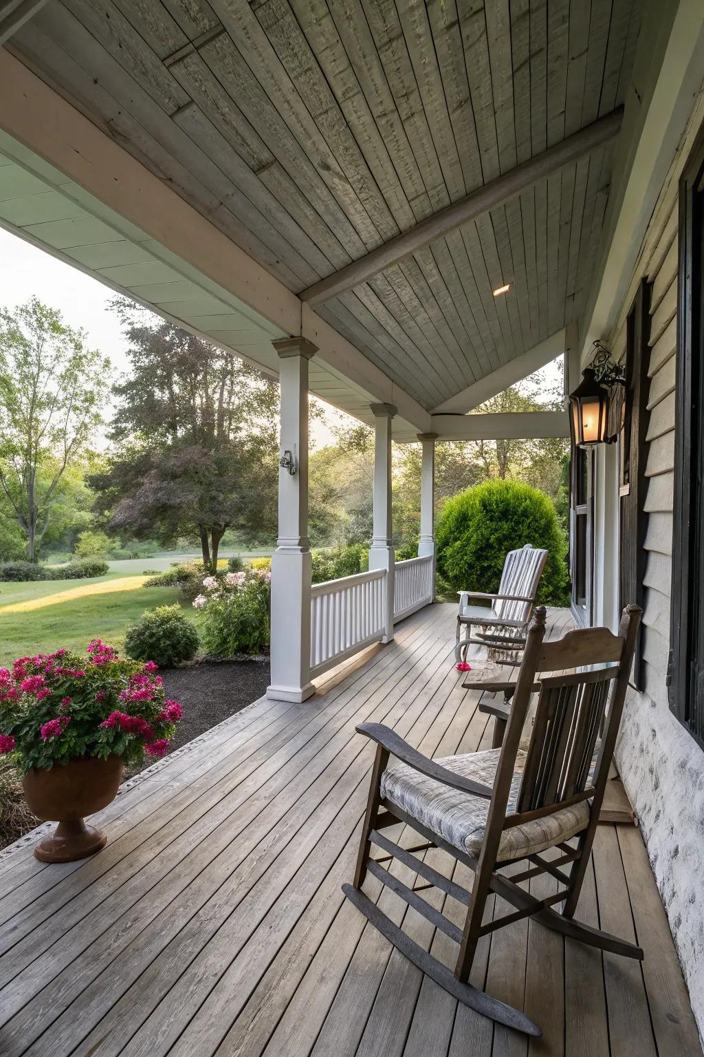 An ageless veranda design that complements any residence.