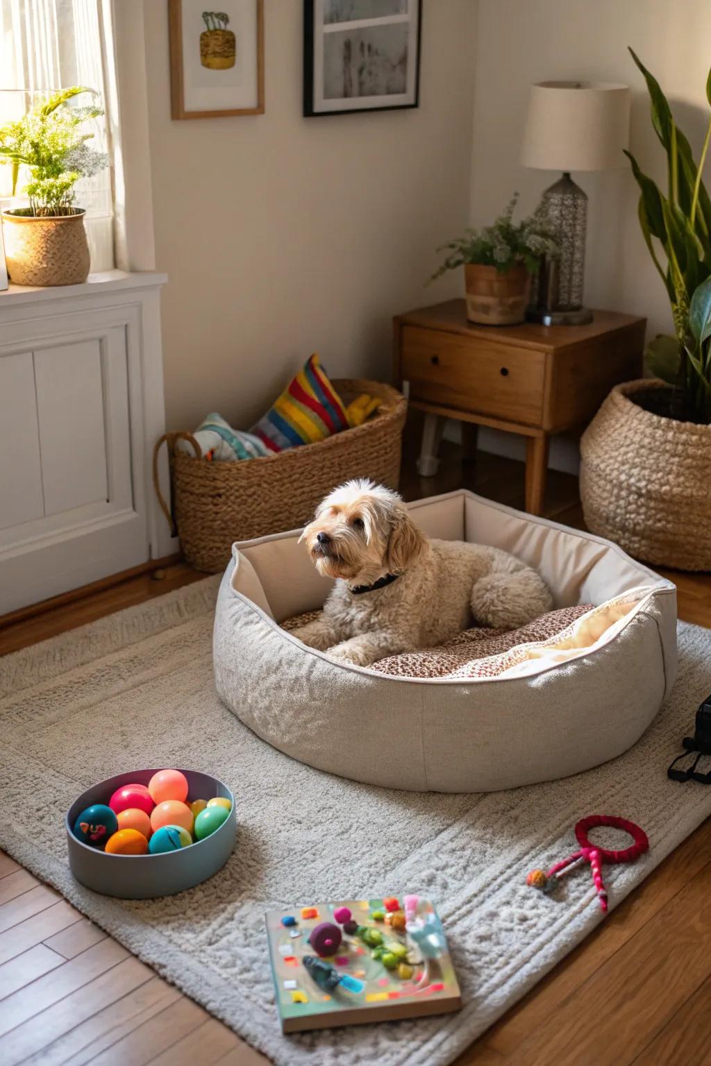 A relaxing sanctuary for your cherished pet.