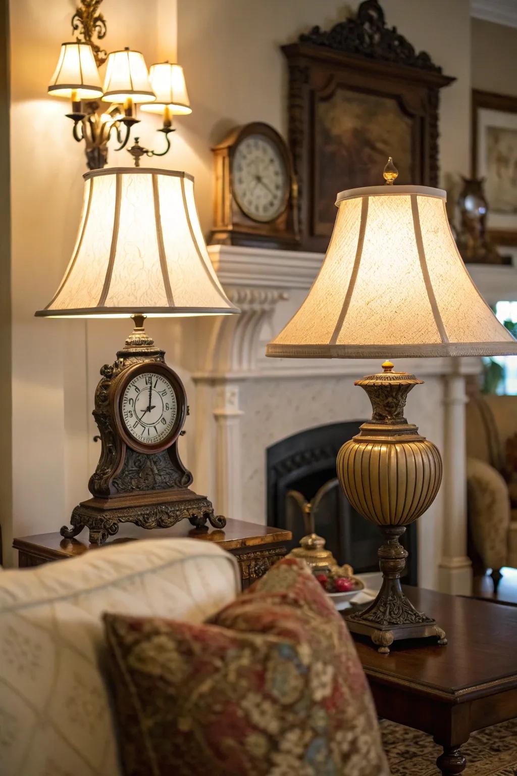 Historical accents infuse the space with the allure of times past.