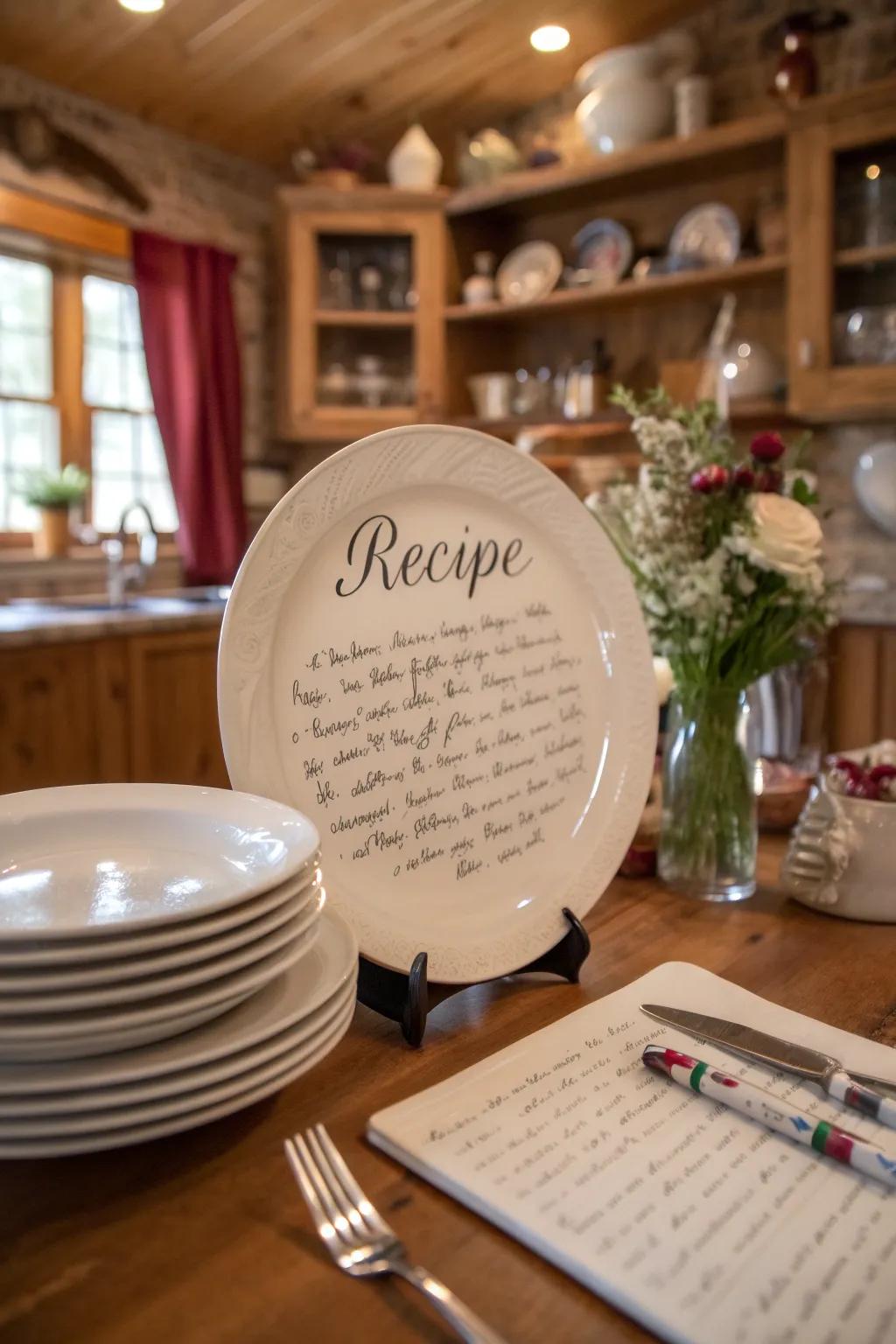 Preserve family recipes with style and sentiment.