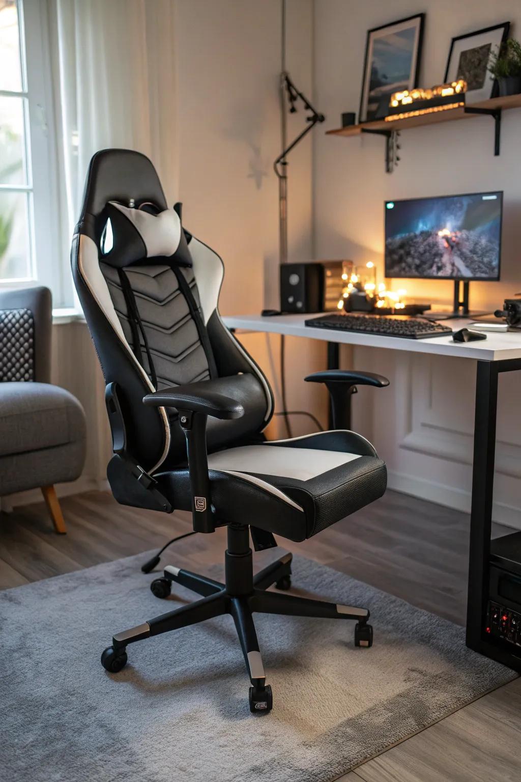 Comfort is essential with the correct chair choice.