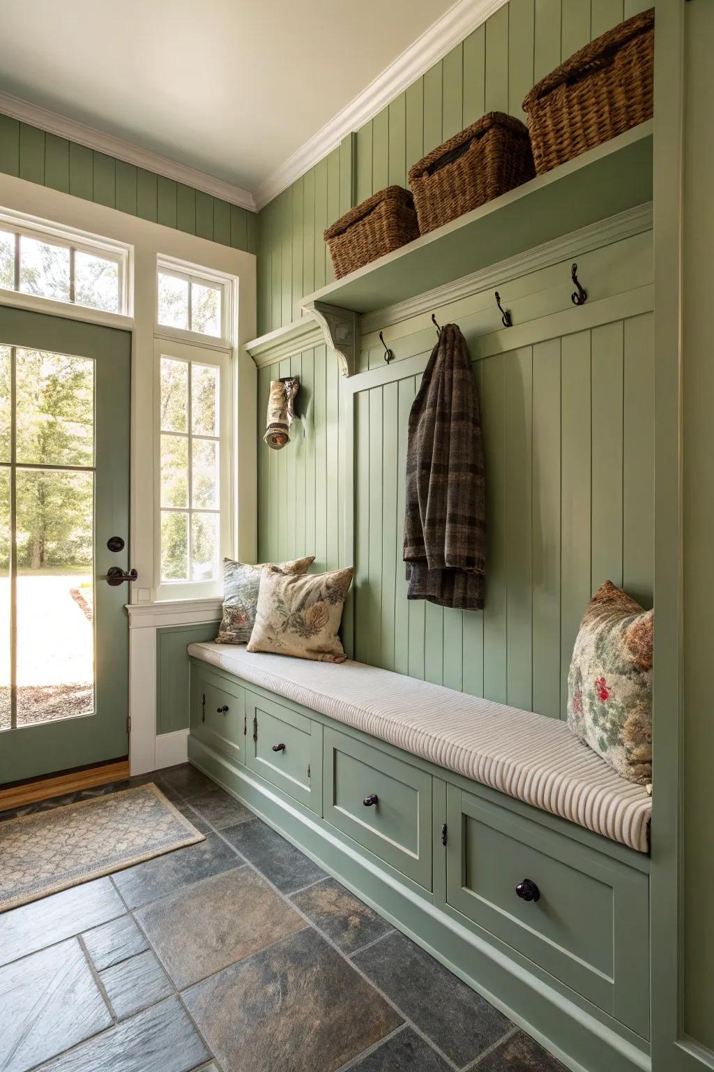 An inviting entrance delivering useful refinement.