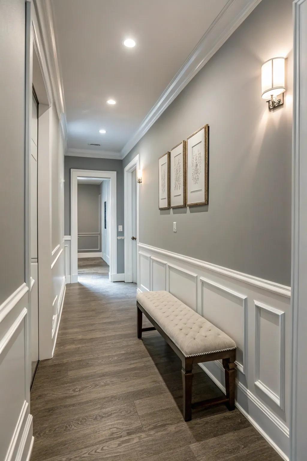 Understated tones deliver a flexible and pacifying environment.