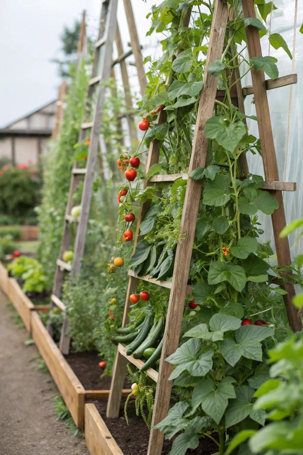 Vertical gardening revolutionizes limited spaces into vegetable-producing dynamos.