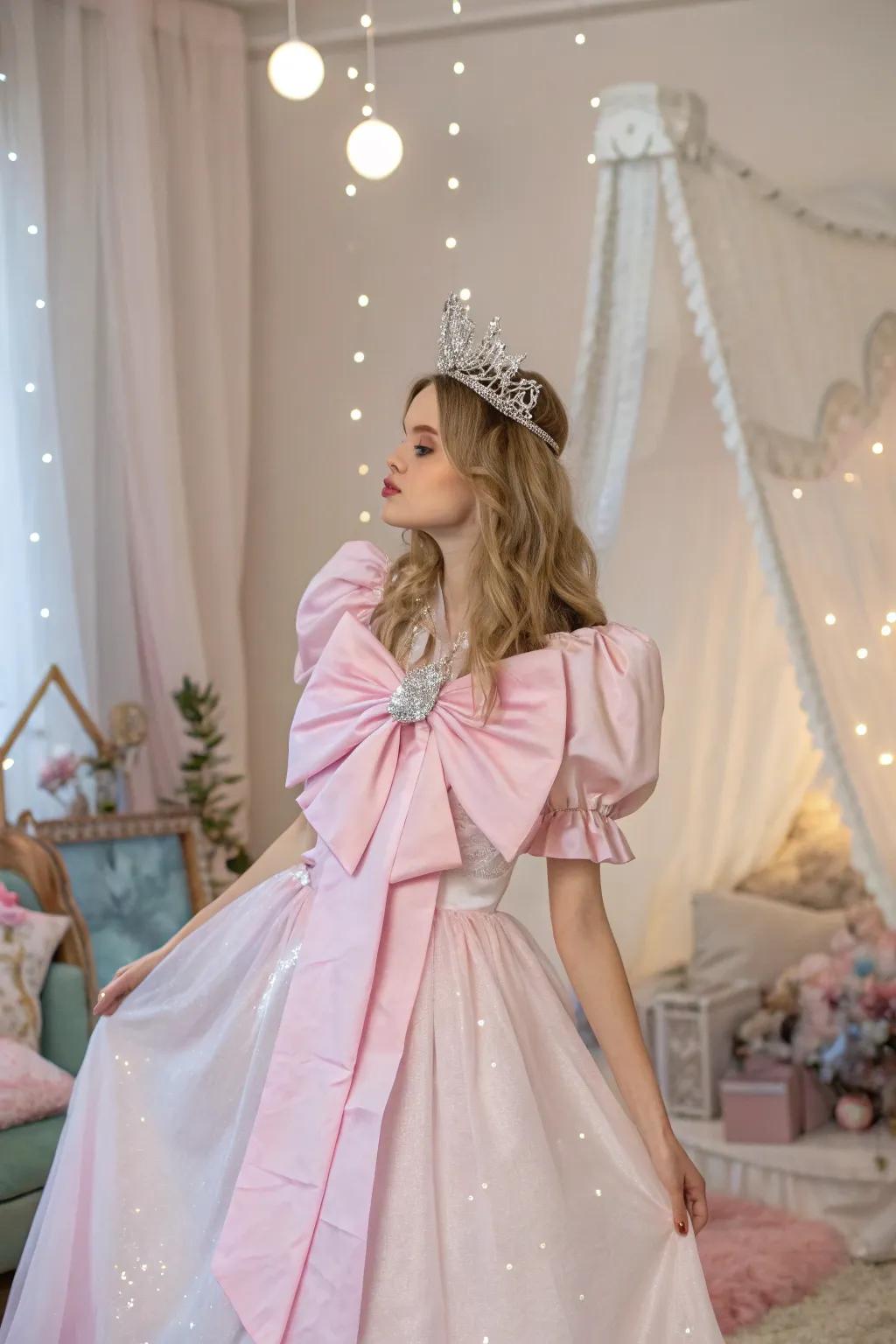 A storybook figure revived with a touch of high fashion.