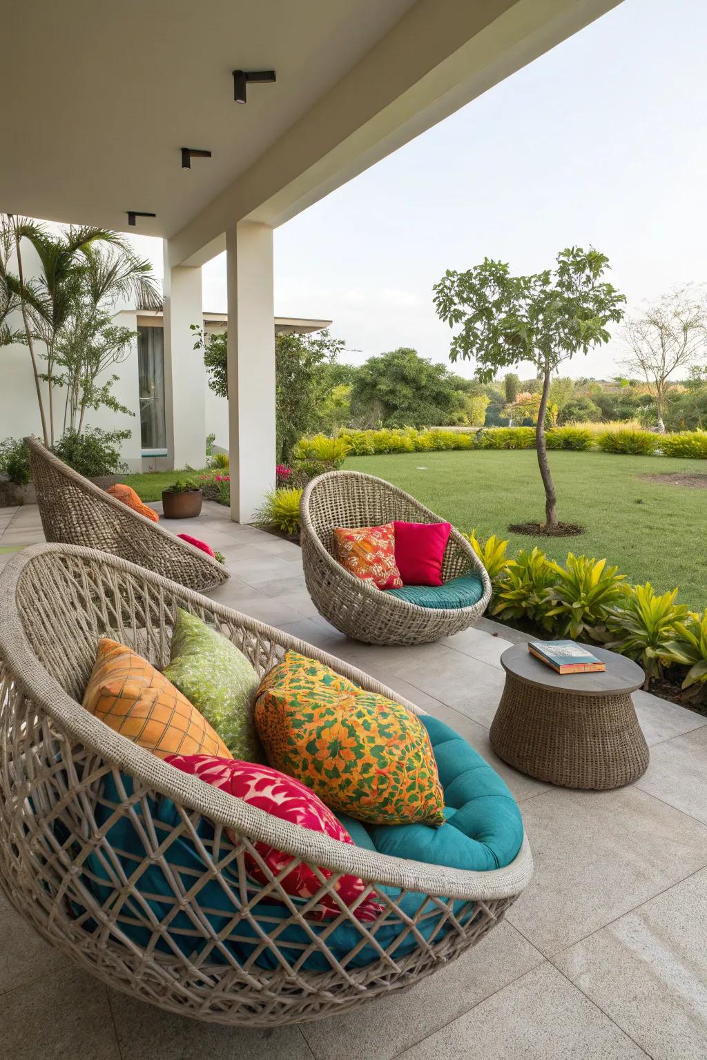 An inviting nook seating design can turn any garden corner into a restful escape.
