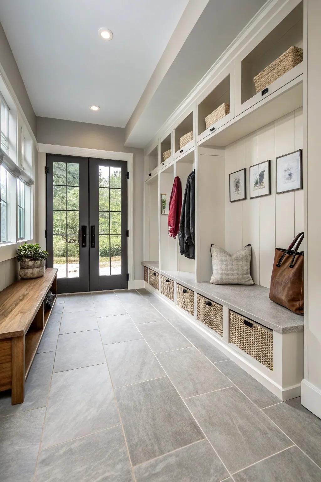 Vitrified tiles present a streamlined, contemporary look combined with exceptional durability.