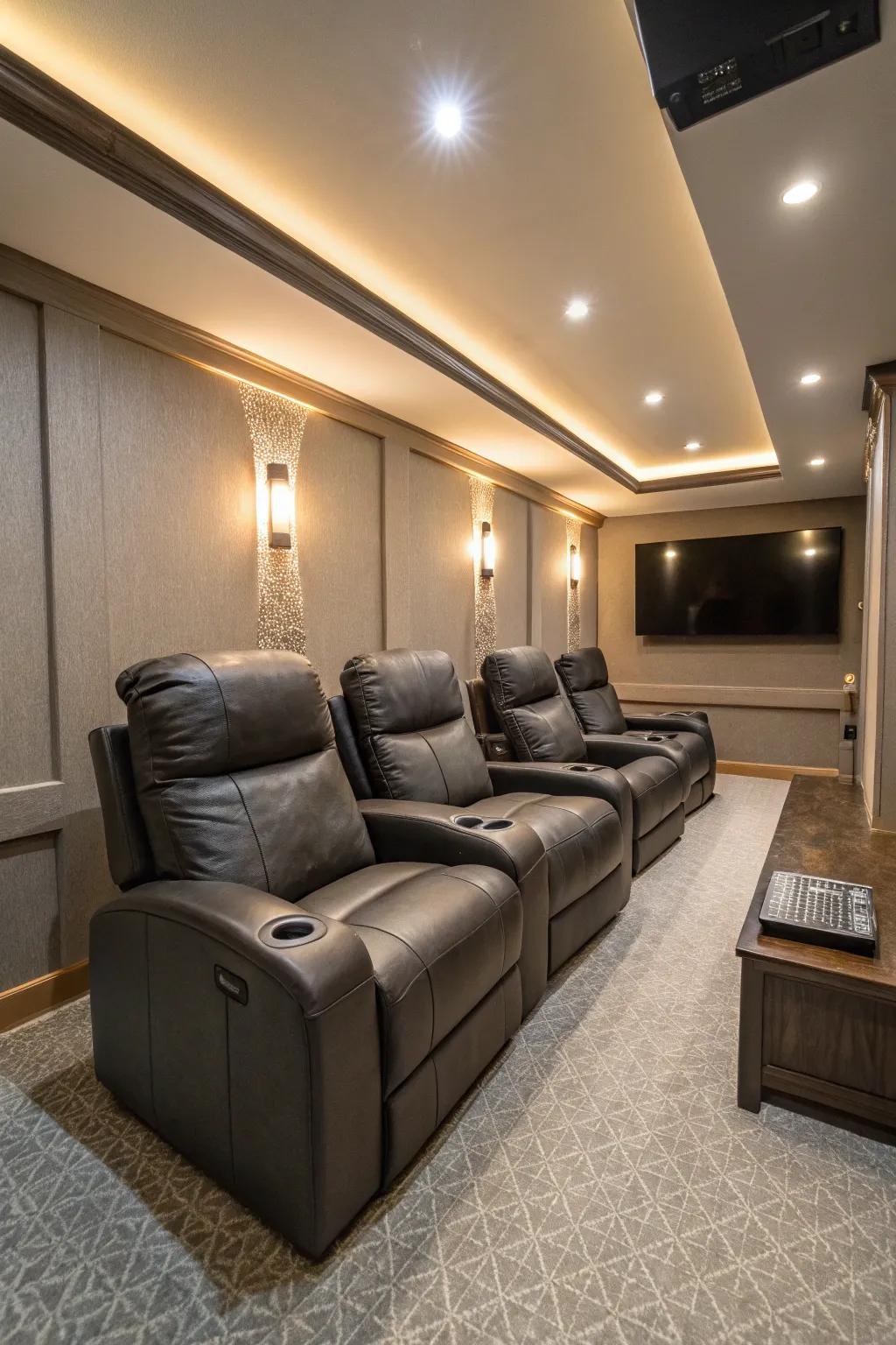 Space-saving recliners deliver comfort without sacrificing precious room.