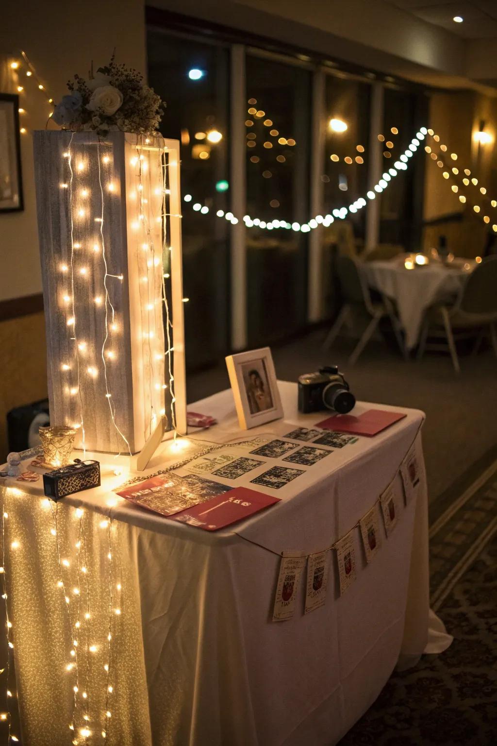 Filament strands contribute a fascinating element to your picture-taking spot.