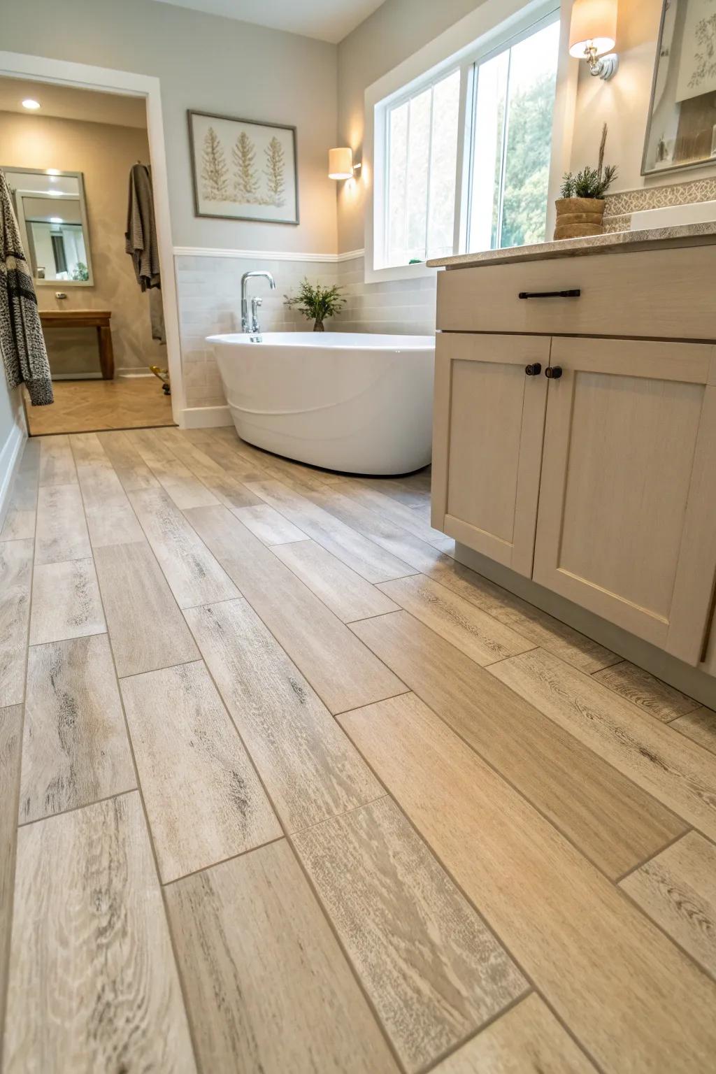 Appreciate the tranquility of minimalist design with subtle textures that resonate in simplicity.