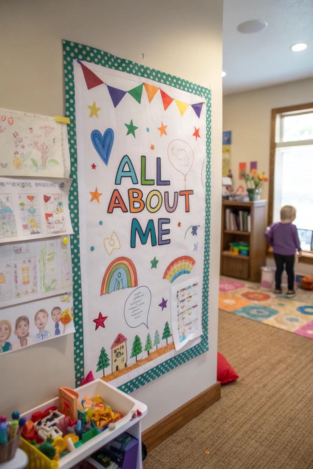 A Personal Showcase art print highlighting a child's unique personality.