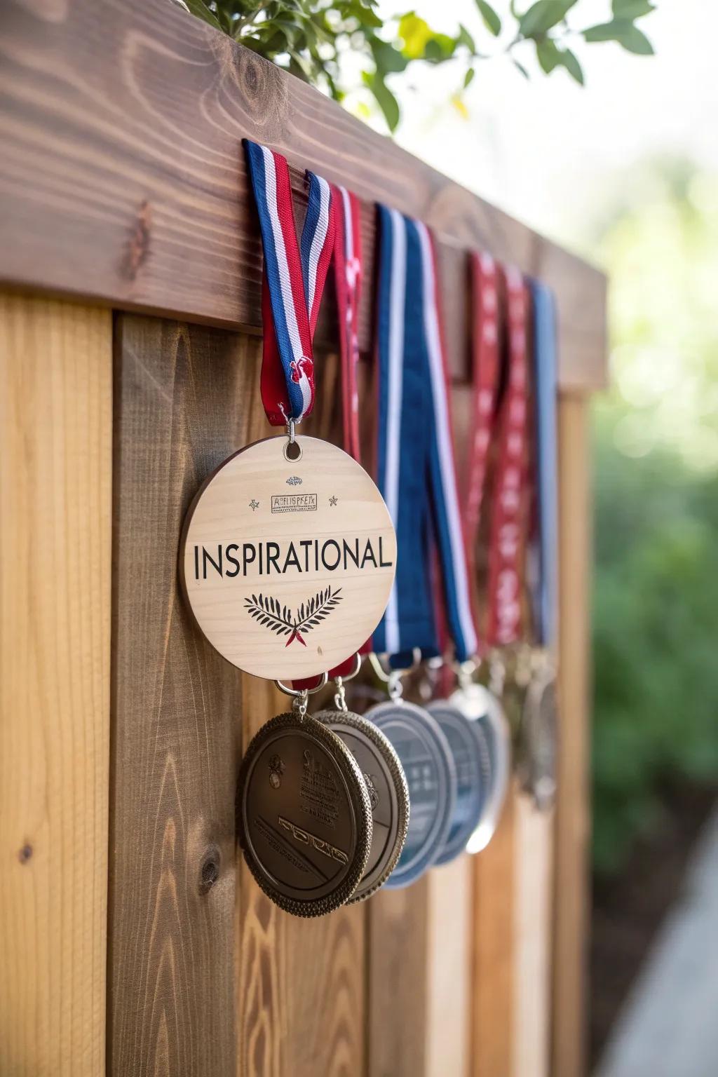 A customized display introducing warmth and motivation to your dwelling.