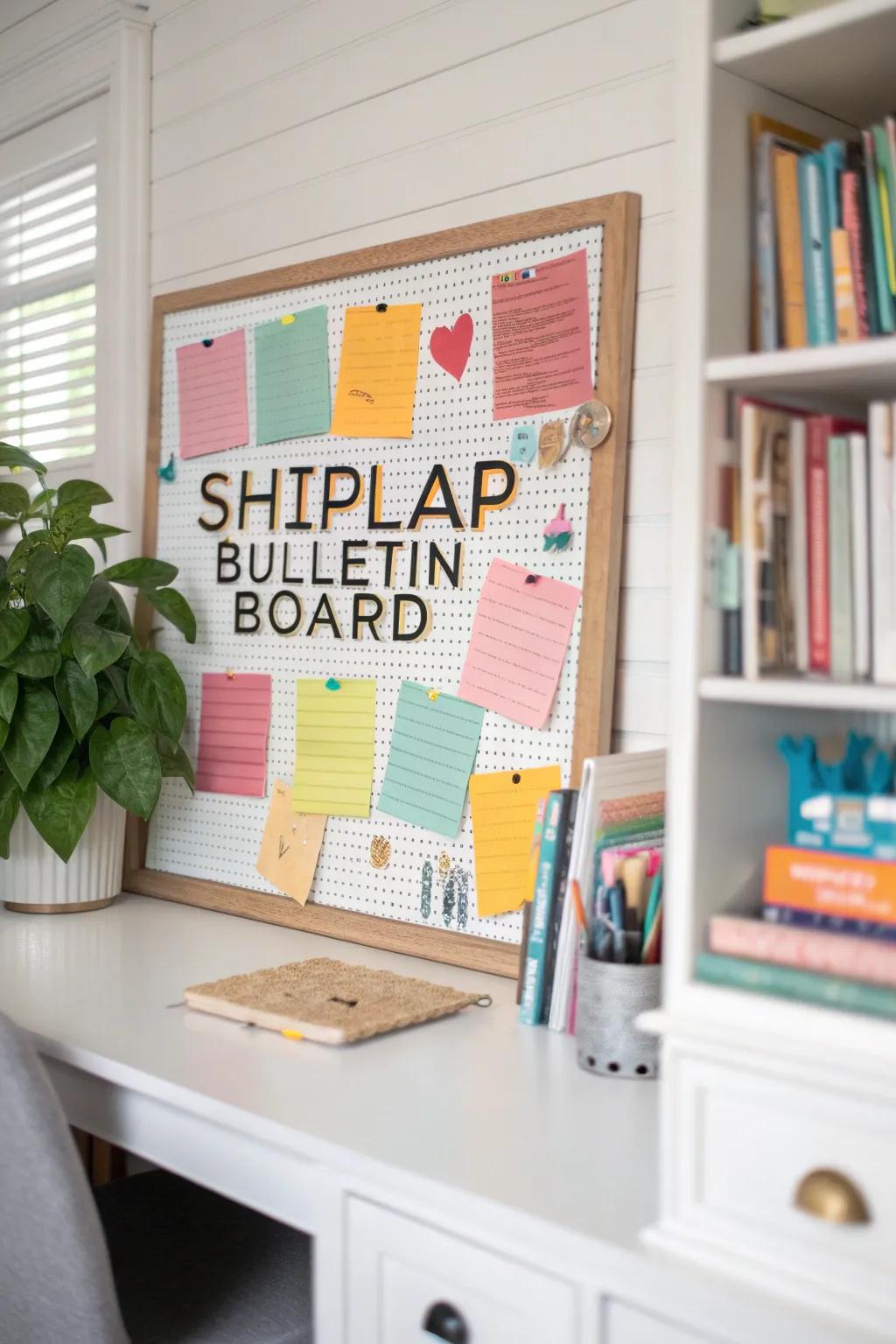 Commence your day with motivation on this uplifting message board.