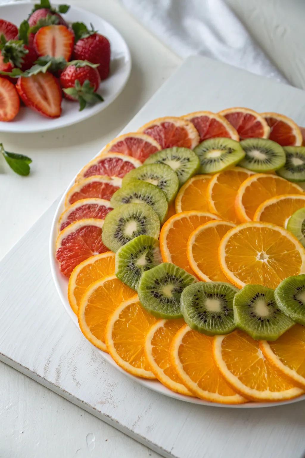 Imaginative fruit designs that captivate the senses.