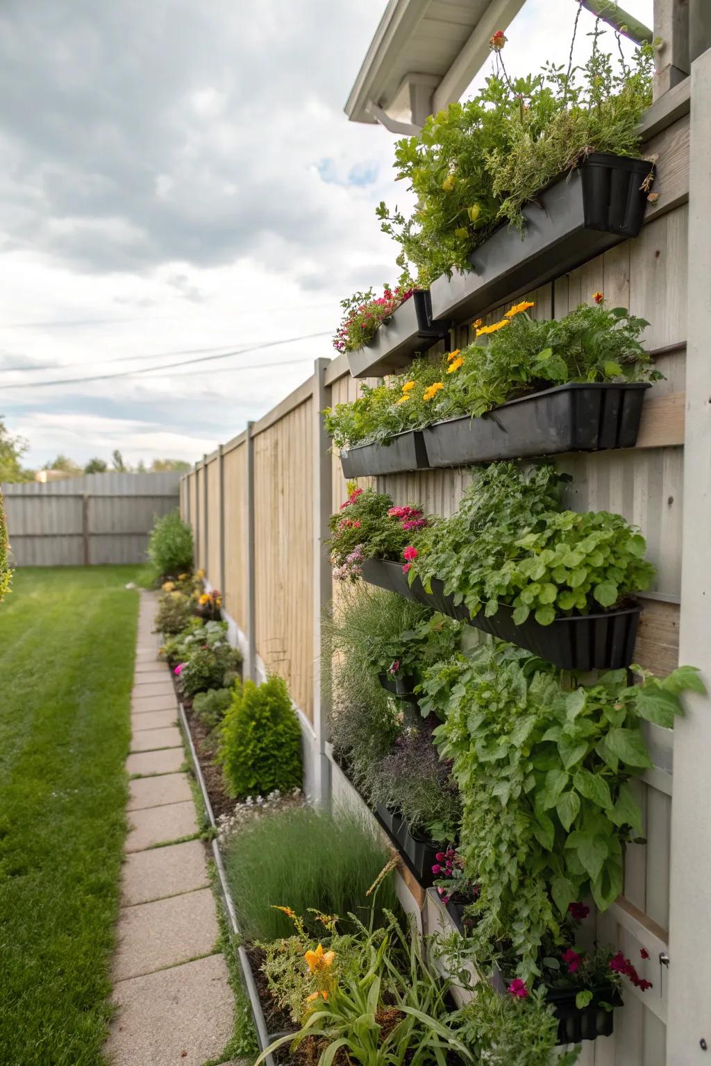 Sky-high gardens introduce lively greenery without compromising space.