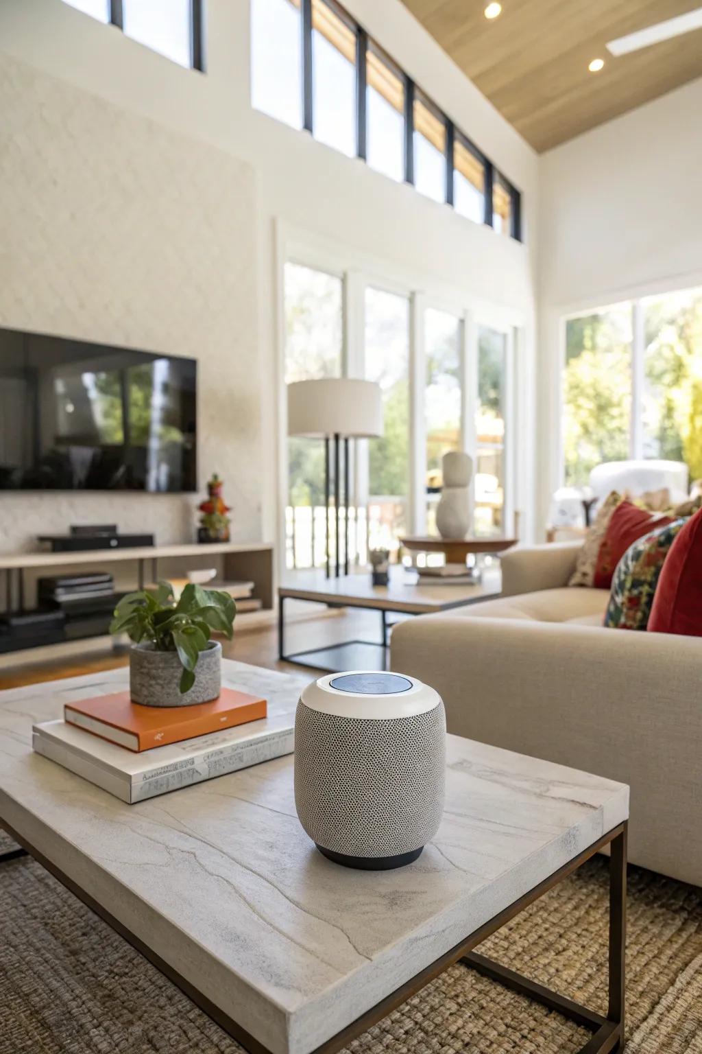 Enrich your acoustic enjoyment with intelligent speakers that react to your spoken commands.