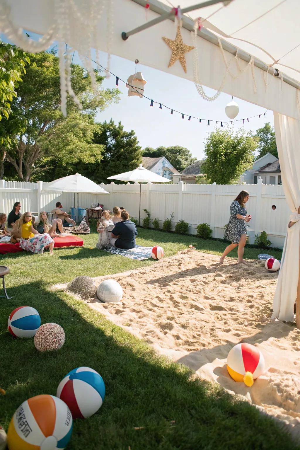 No shoreline? No issue! Make your claim sandy desert spring.