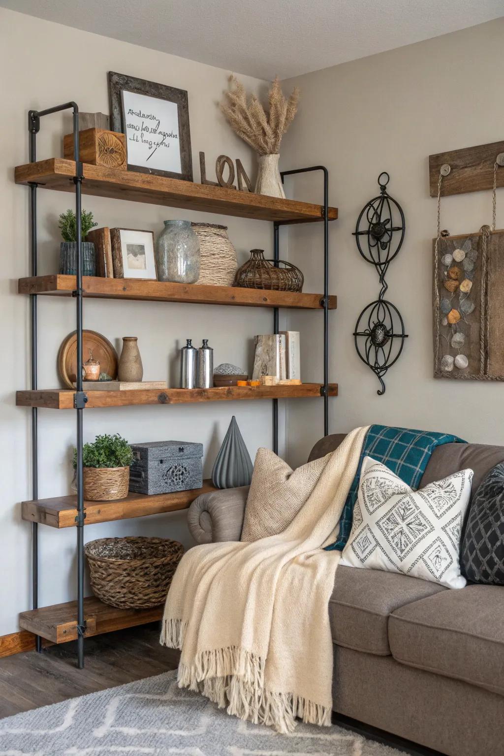 Layered textures contribute to the warmth and dimension of your walls.