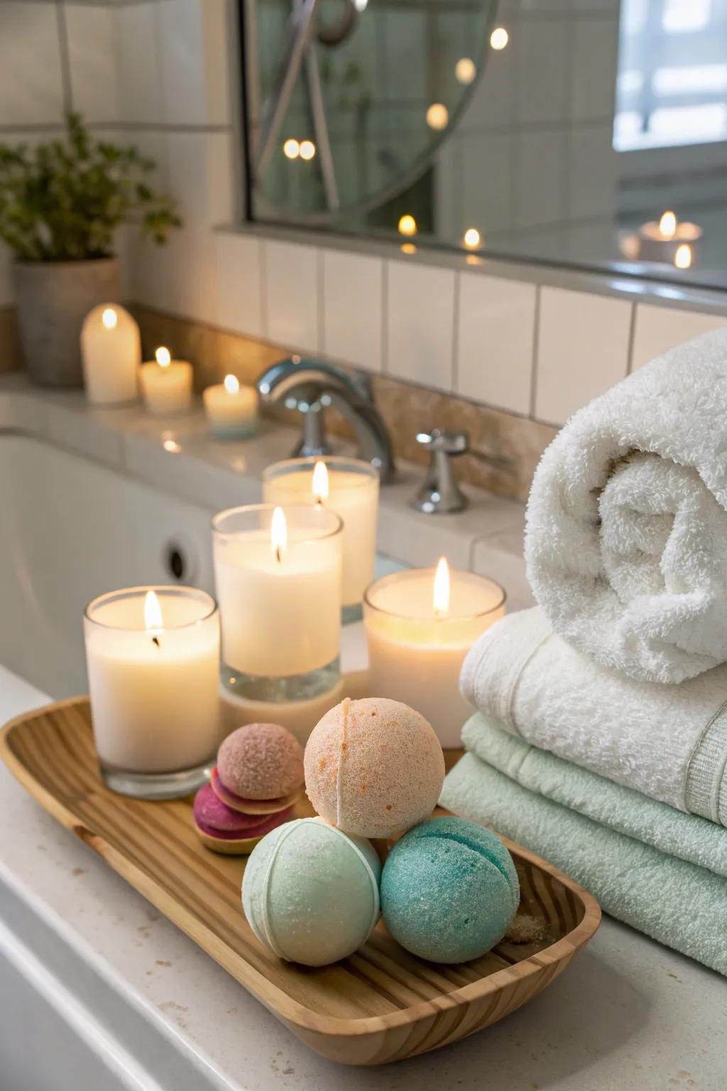Immerse yourself in relaxation with luxurious spa essentials.
