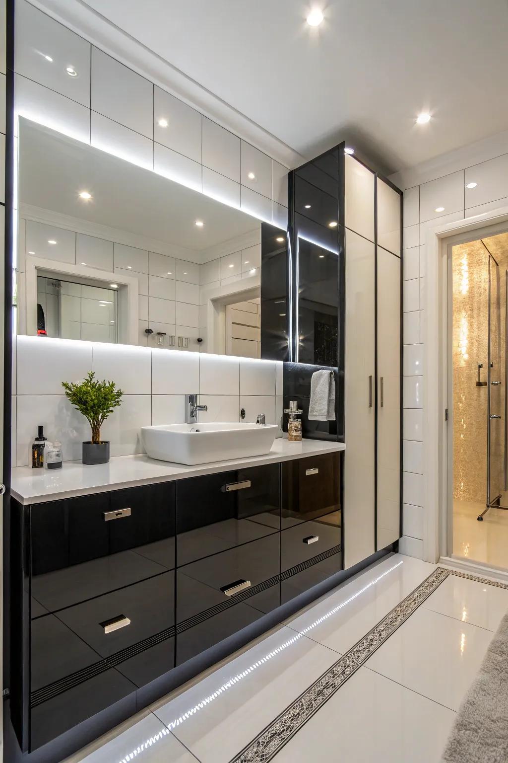 Polished coats add brightness and modernity.