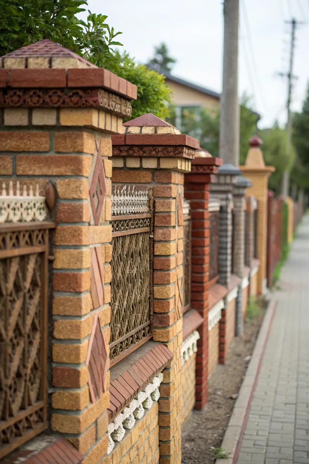 Textured finishes offer a tactile, engaging feel to masonry perimeters.
