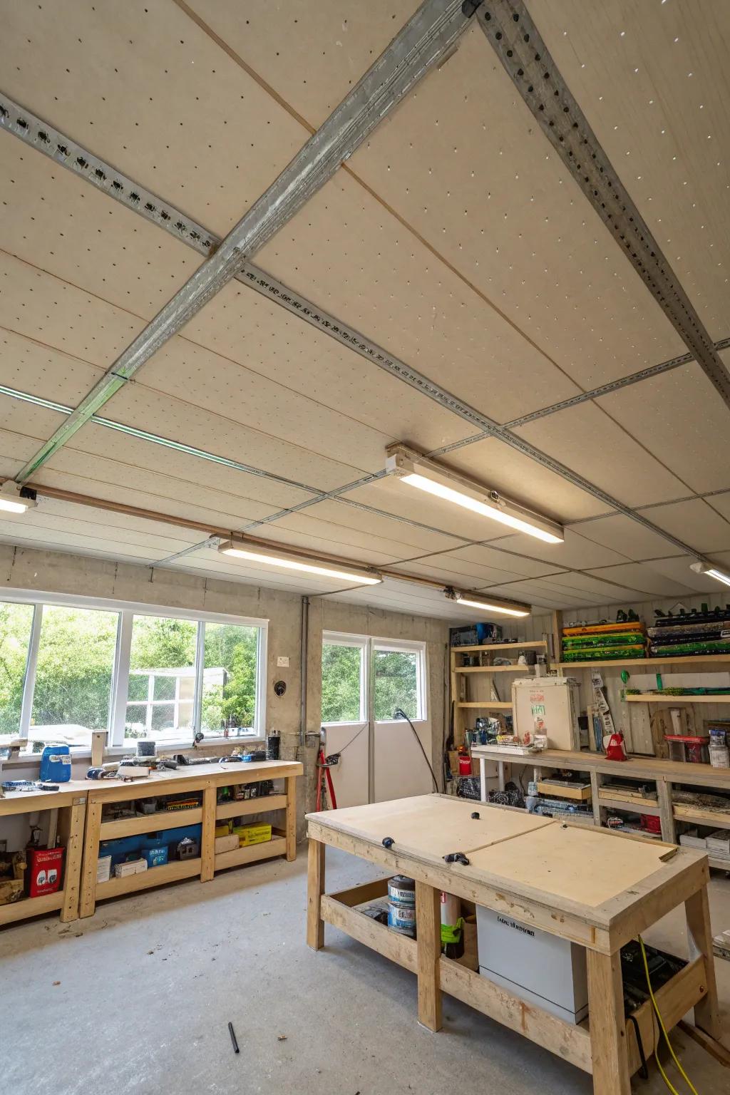 Eco-friendly ceilings blend style with sustainability.
