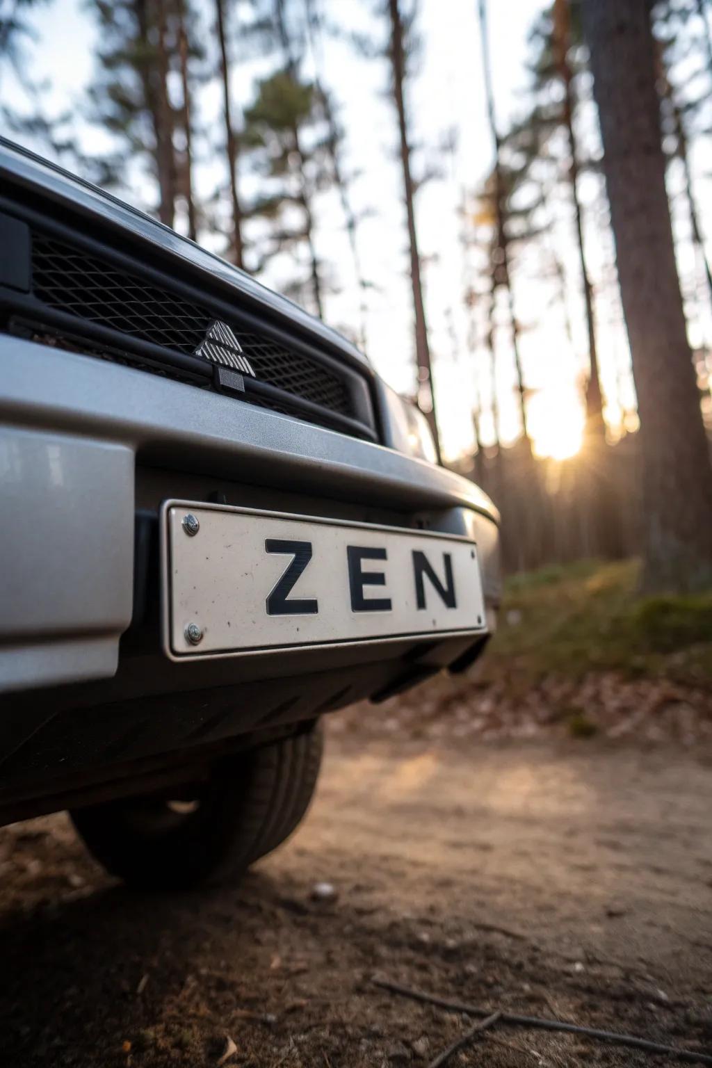 Introduce tranquility to your ride through a minimalist touch.