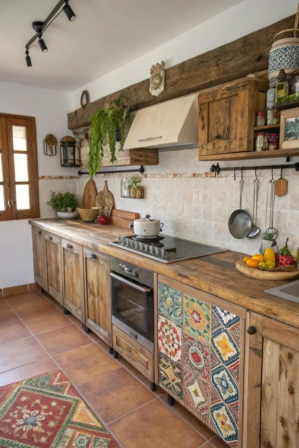 Borders from Recovered Materials offer sustainability and unique character.