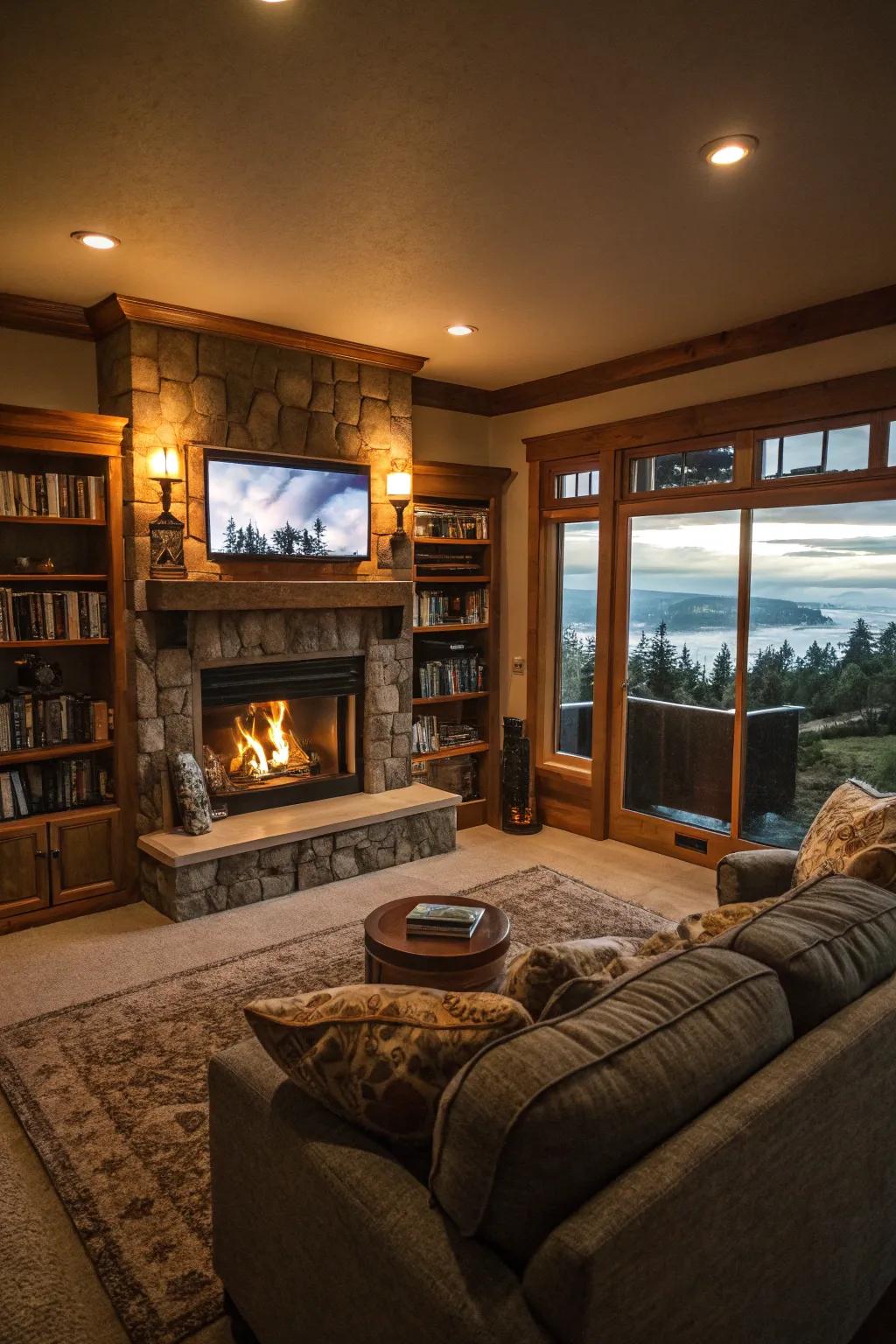 Create a film-like immersion for movie evenings at home.