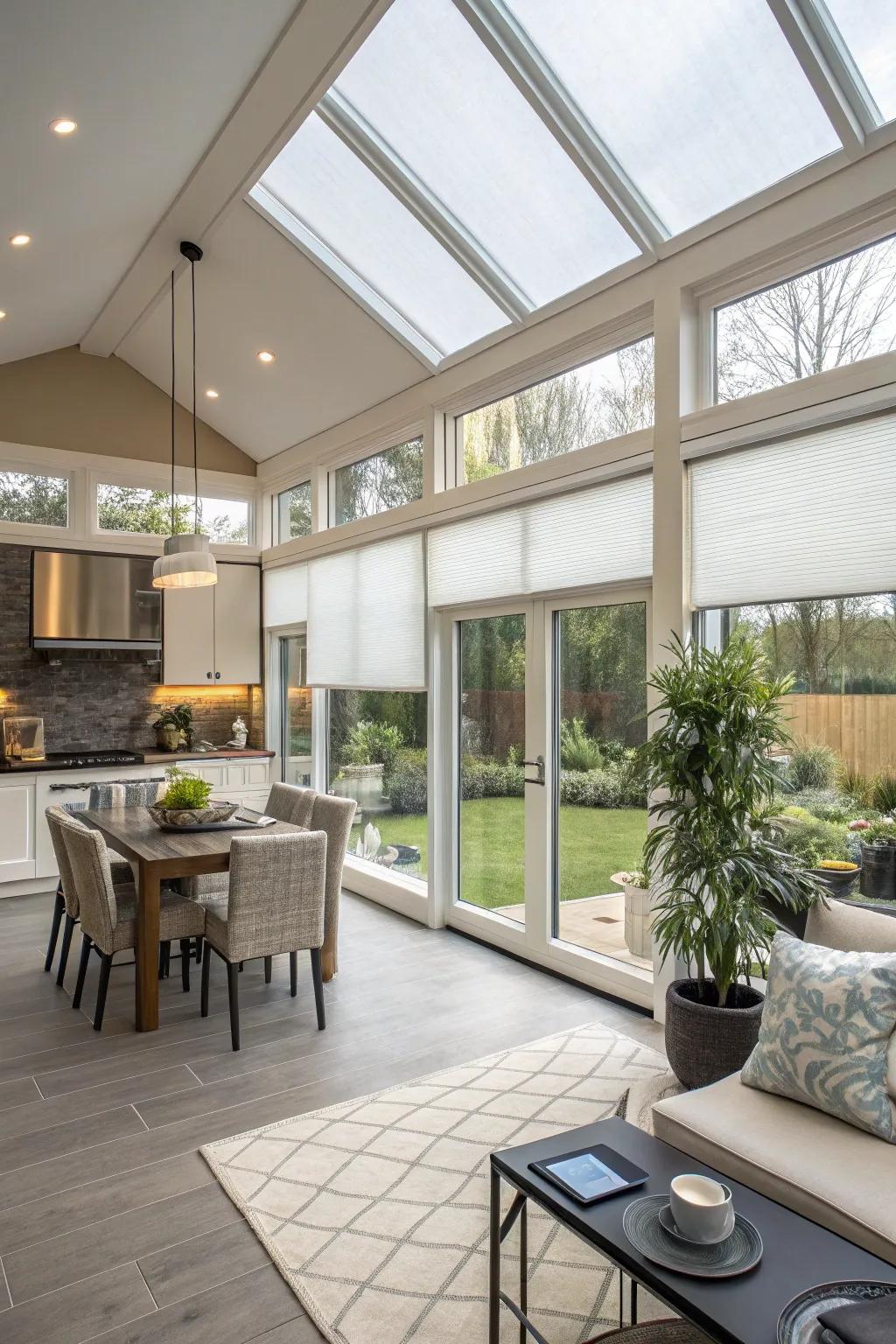 Intelligent technology enhances comfort and convenience.