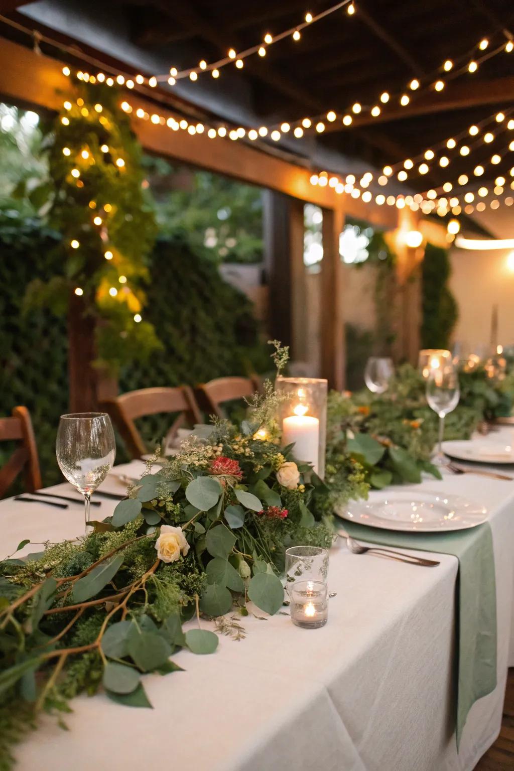 With an enchanted forest-inspired décor, you can dine in elegance.