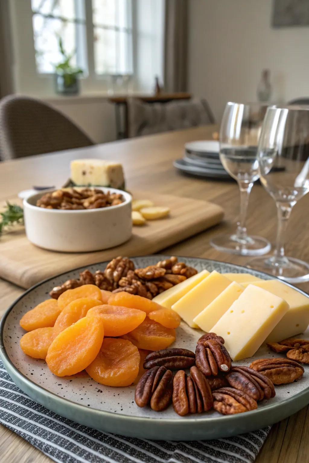 An exceptional mix of flavors for a unique grazing experience.
