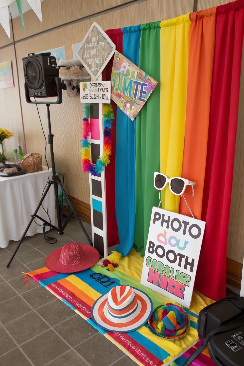 A custom photo area primed for unforgettable photos