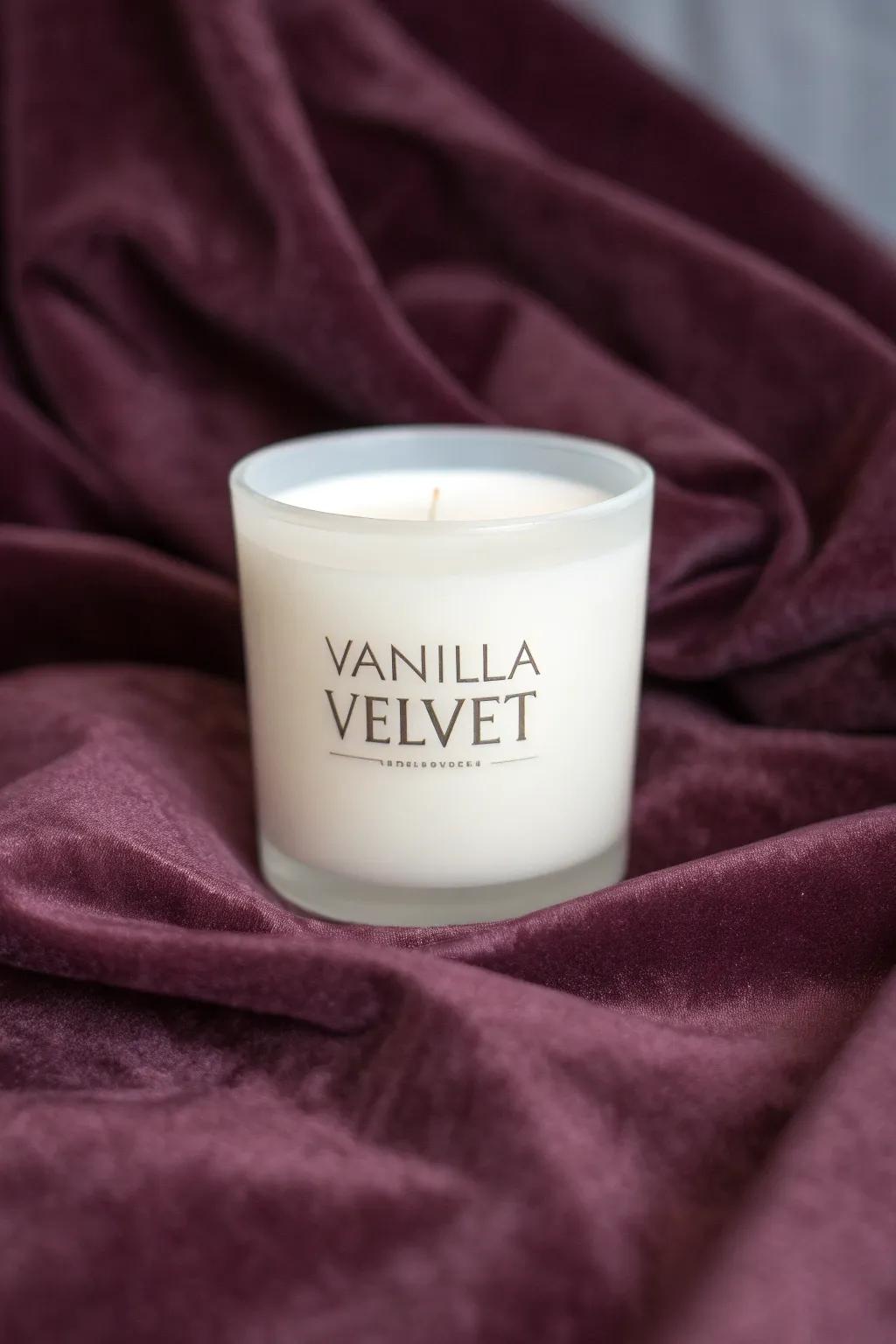 Vanilla Silk Candle for Relaxing Afternoons