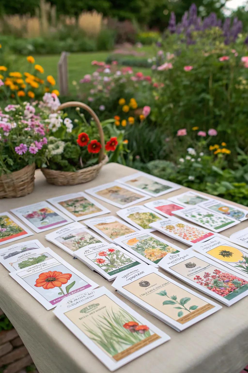 Plant seed pouches to inspire budding horticulturists this Easter season.