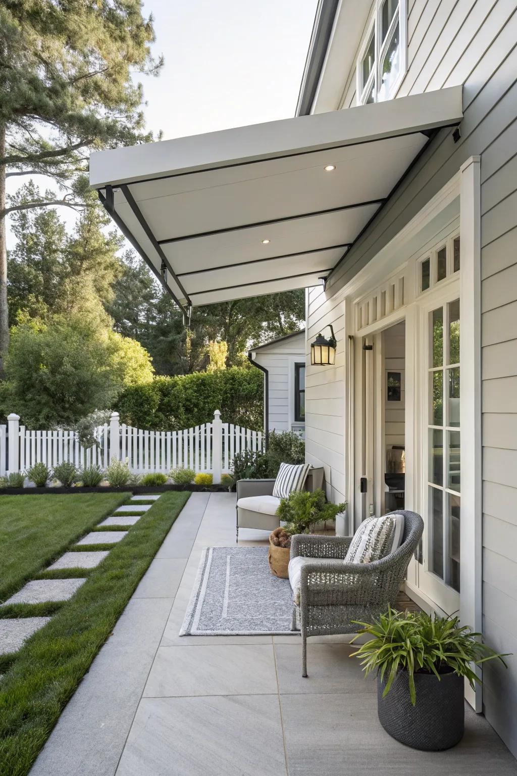 Up-to-the-minute pared-down shelters forge a streamlined and fashionable visage.