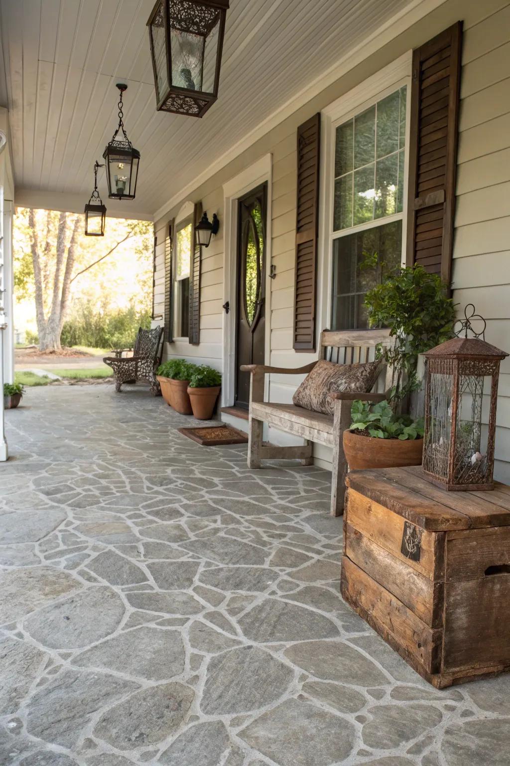 Textured finishes create richness and individuality.