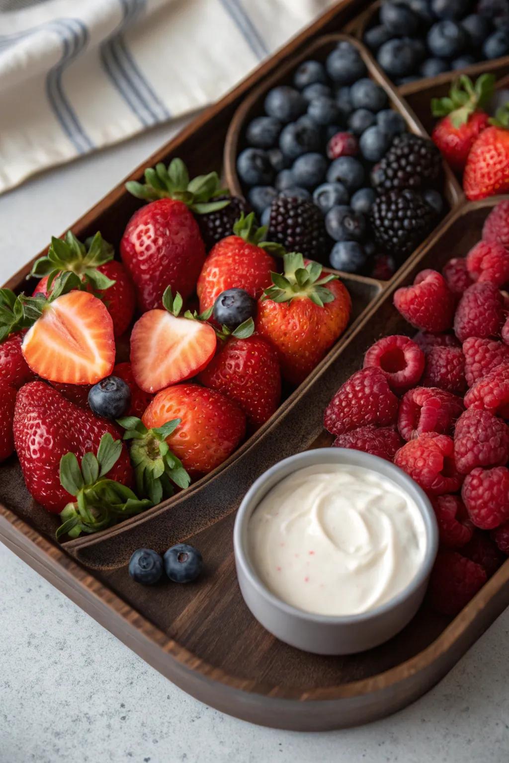 A mixed berry pleasure promising unparalleled freshness and flavor.