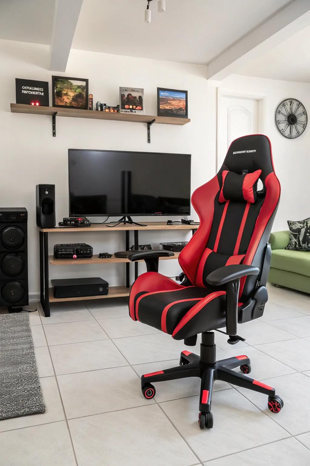 A comfortable gaming seat is a fundamental component of any setup.