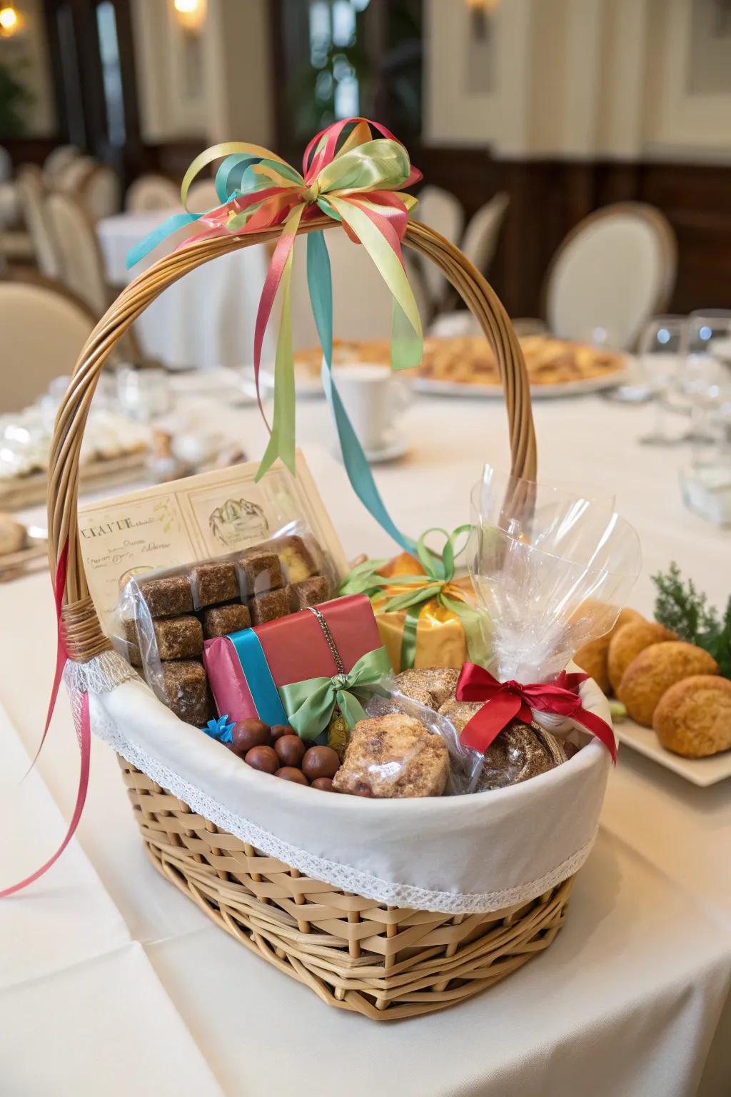 A splendidly handpicked gift hamper fashioned to enchant.