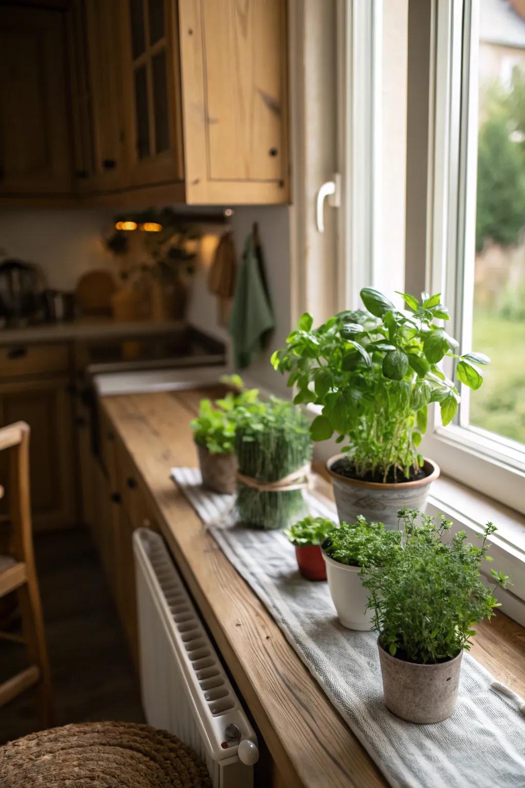 Culinary gardens bring a verdant flourish to your kitchen.