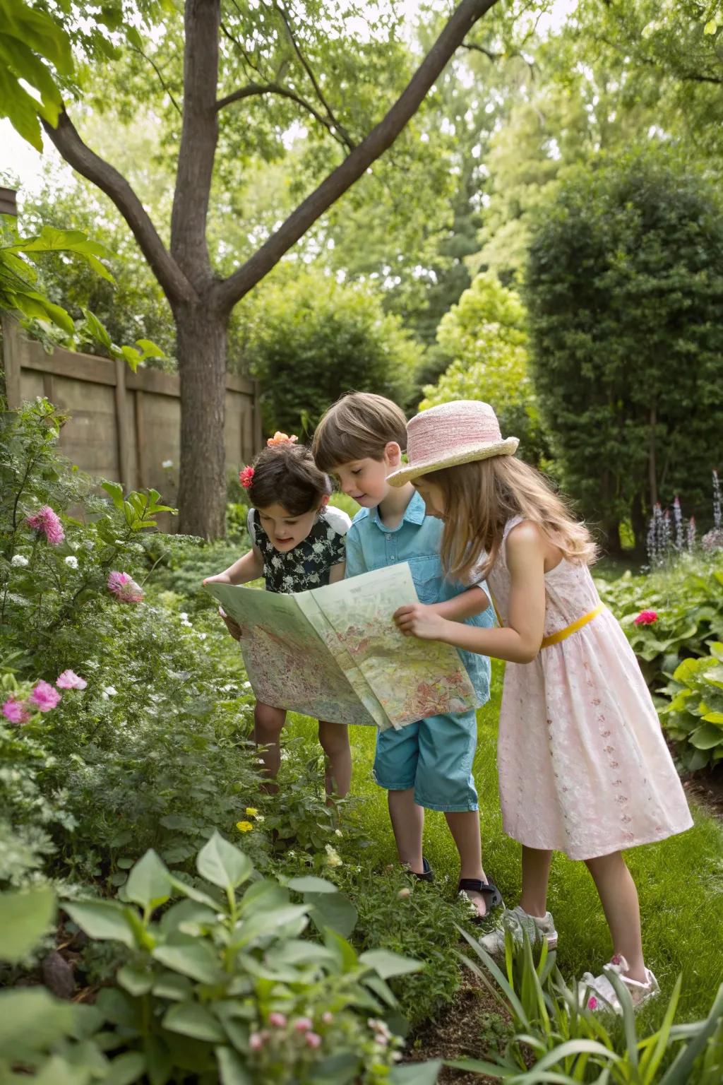In your own backyard, a treasure hunt sparks wonder and adventure.
