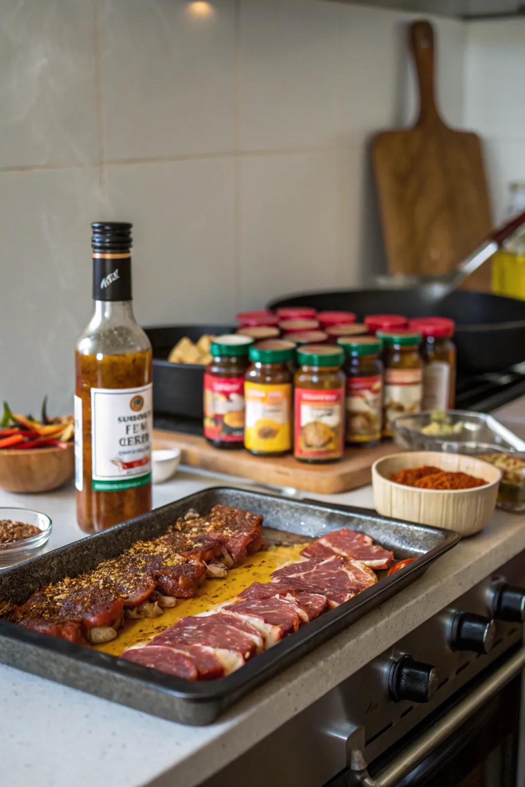 For adding that outdoor BBQ flavor indoors, liquid smoke is a crucial component.