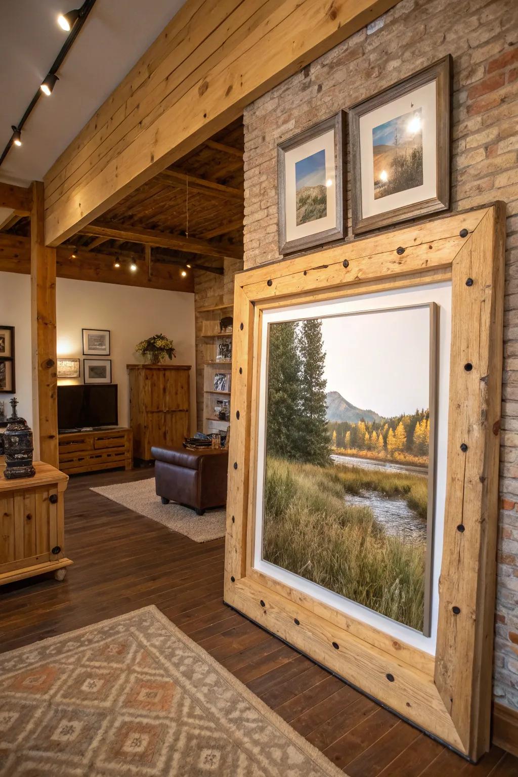 Bespoke frames imbue a personal touch to your aesthetic.