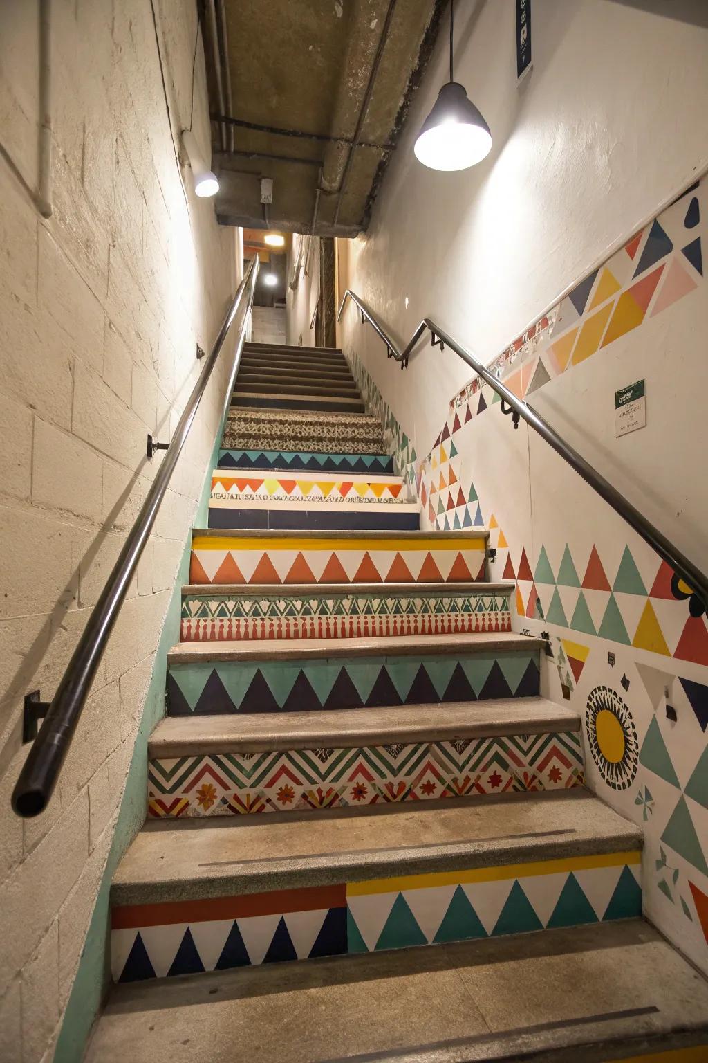 Infuse lightheartedness into your setting with abstract figures.