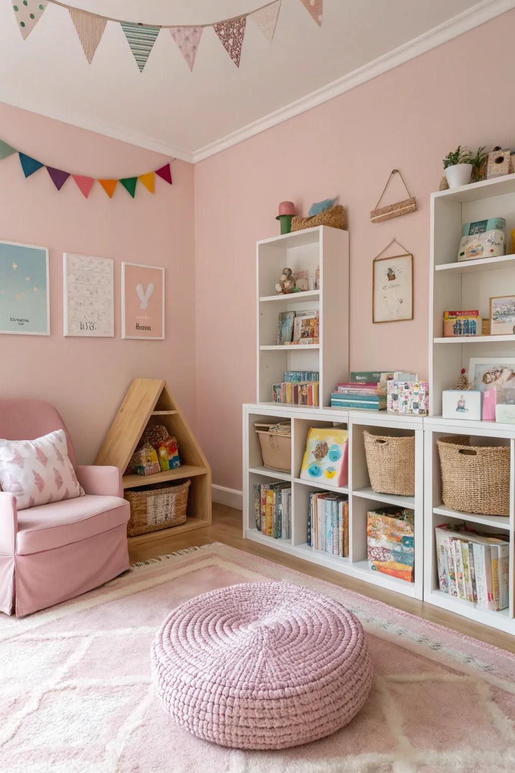 Pastels offer a gentle, timeless look perfect for evolving tastes.