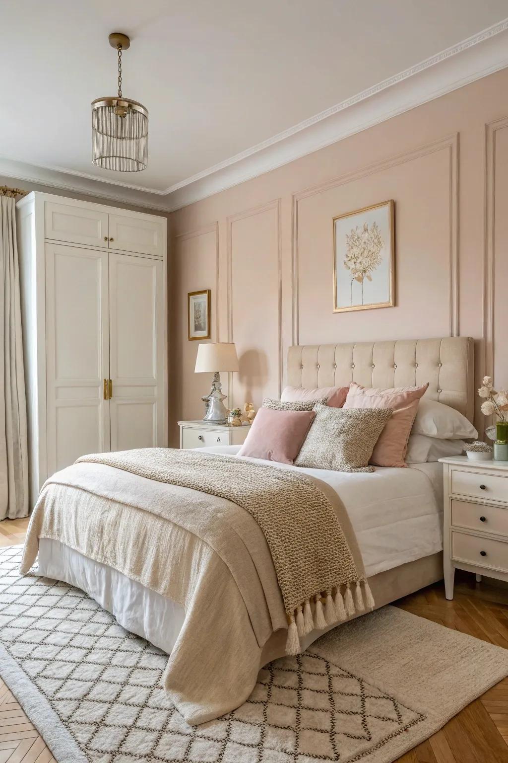Soft neutral palettes are the base of a luxurious space.
