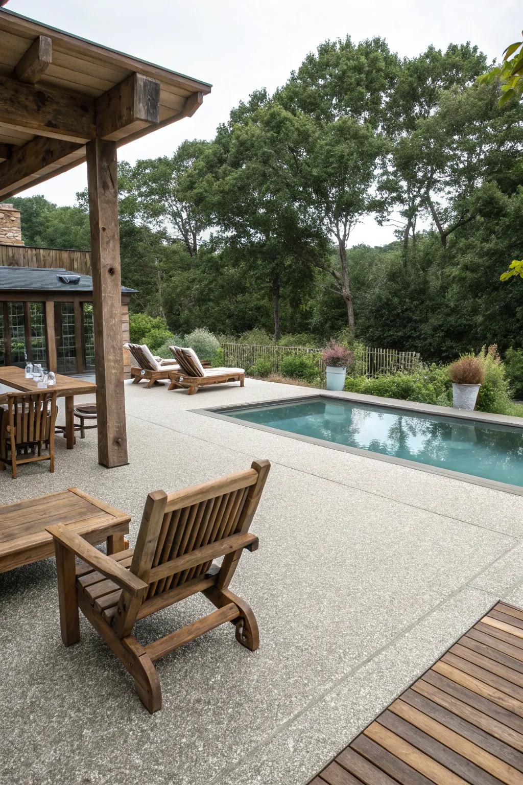 Aggregate delivers a captivating, countryside charm while improving safety.